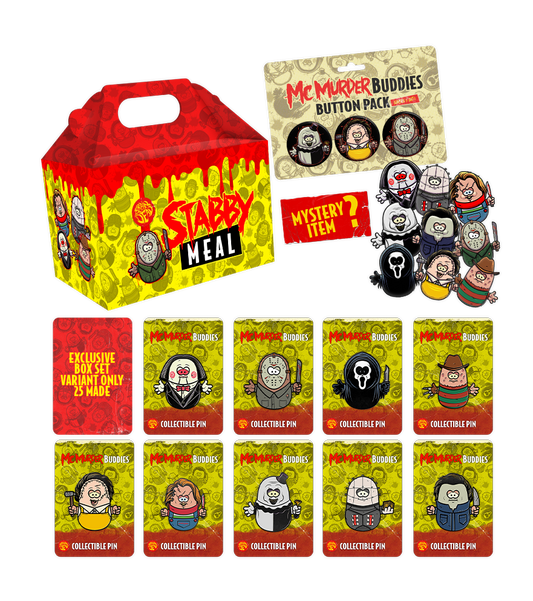 Stabby Meal Pin Collector's Box Set Pre Order